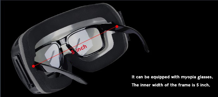 Murray Prescription Ski and Snowboard Goggles Red - Dual Layer Anti Fog Polarized Lenses