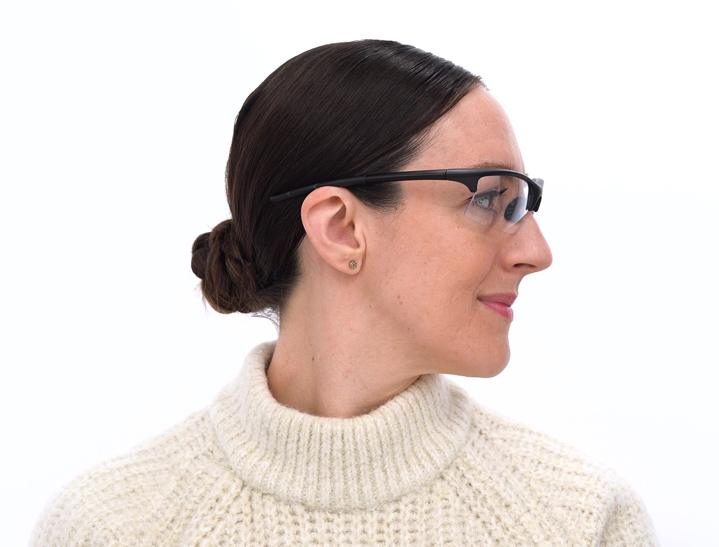 Hudson Prescription Safety Glasses Black - ANSI Z87.1