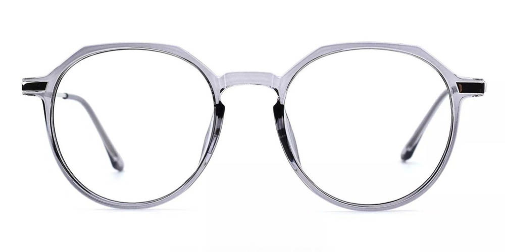 0308 Prescription Glasses Clear Grey