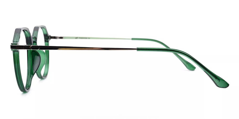 0308 Prescription Glasses Clear Green