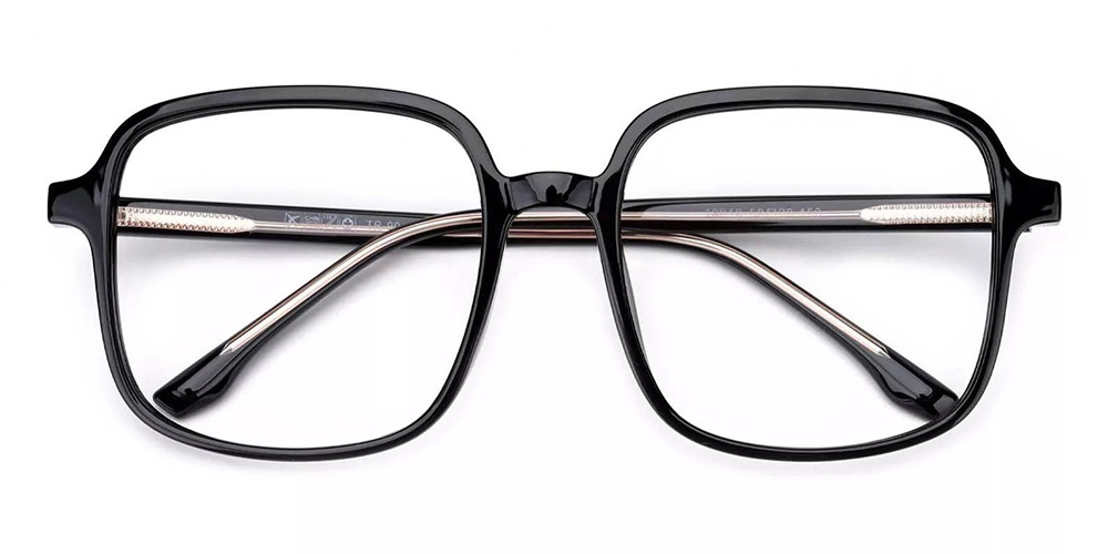 Central Prescription Glasses Black