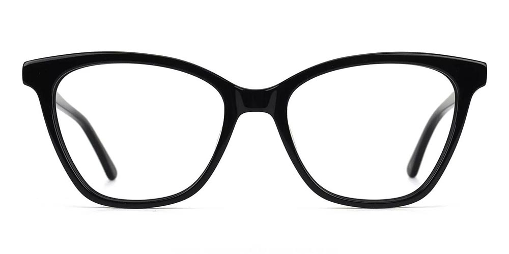 Elmont Cat Eye Prescription Eyeglasses Black