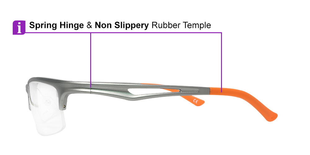 Canada Prescription Sports & Safety Glasses Gun Metal