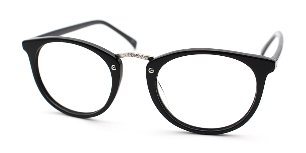 Teasdale Prescription Eyeglasses Black