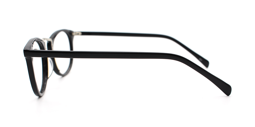 Teasdale Prescription Eyeglasses Black