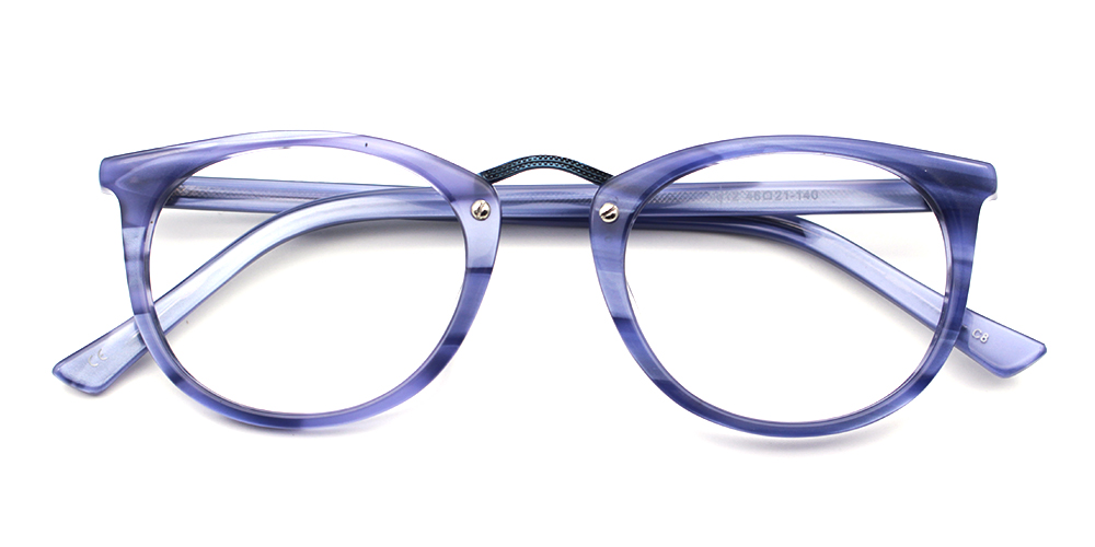 Teasdale Prescription Eyeglasses Purple