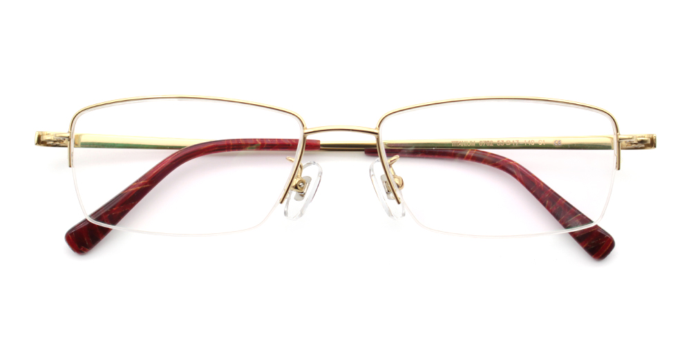 T6762 Titanium Glasses Gold