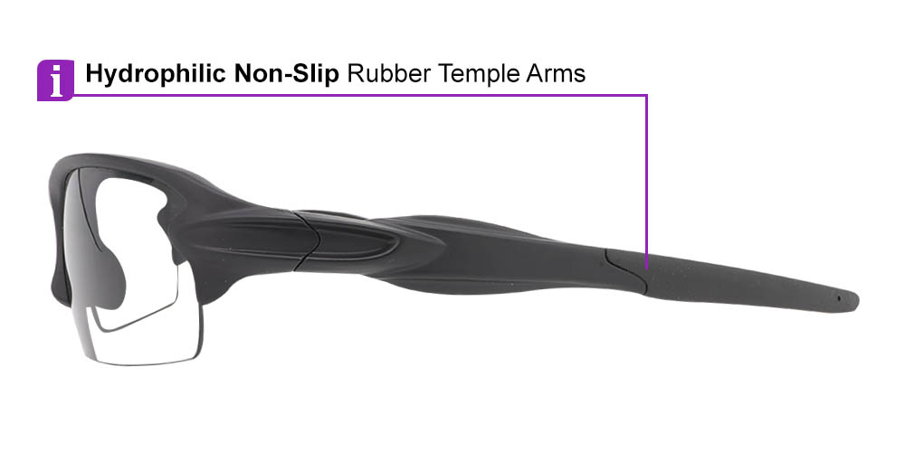 Cohoes Prescription Safety Glasses Black - ANSI Z87.1 Certified