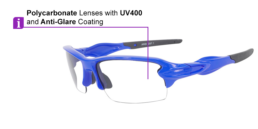 Cohoes Rx Safety Glasses Blue
