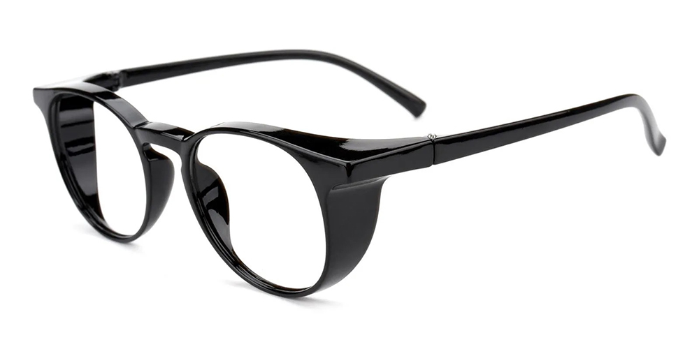 Corning Prescription Safety Glasses Black