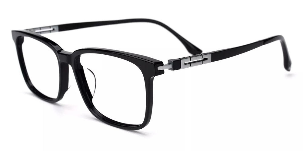 Riverside Titanium Prescription Eyeglasses Black