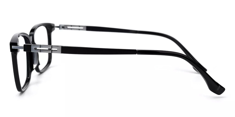 Riverside Titanium Prescription Eyeglasses Black