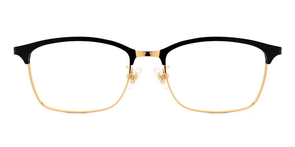 Holbrook Pure Titamium Prescription Eyeglasses Black Gold