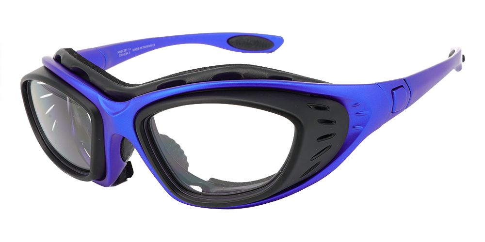 Fulton Sports Safety Goggles Blue - ANSI and CSA Certified 