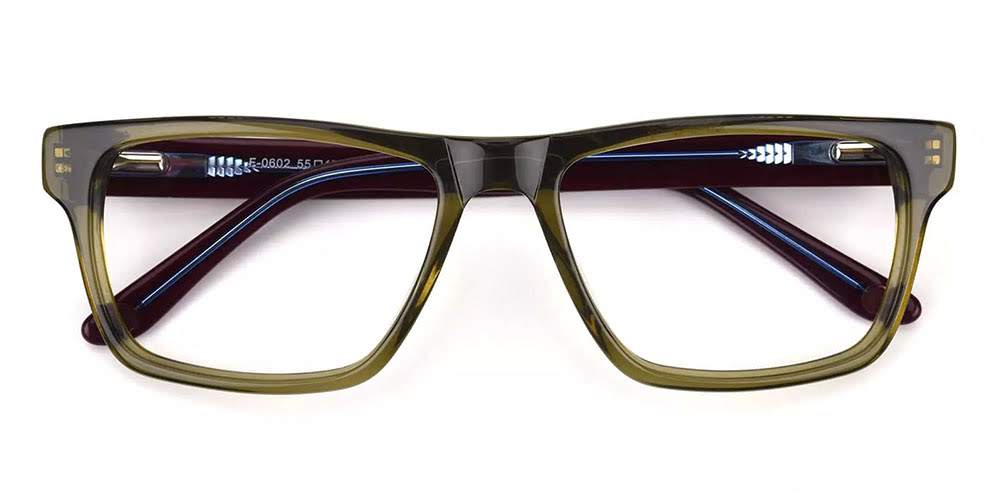 A0602 Prescription Glasses Green
