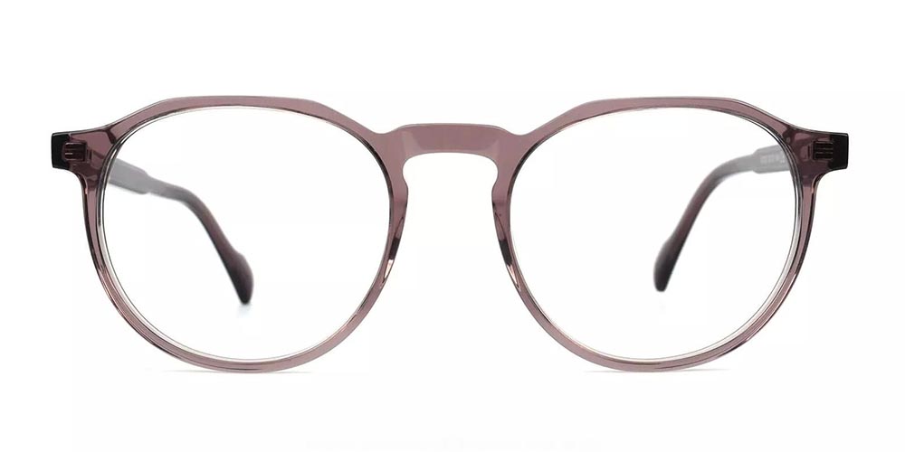 Clawson-C2 Prescription Eyeglasses Clear Purple