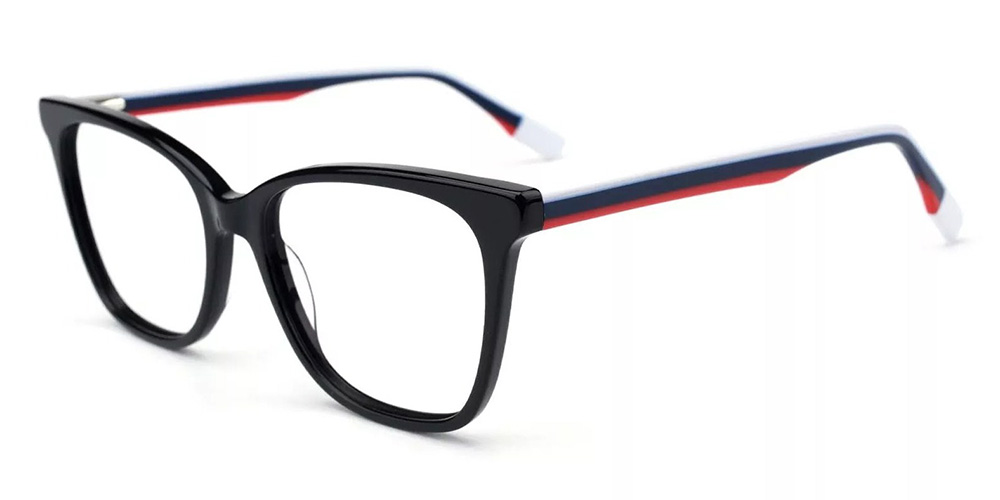 A2175 Cat Eye Prescription Glasses Black