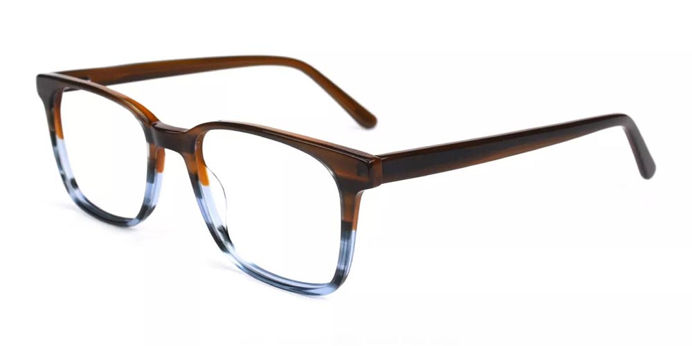 Samak-C7 Prescription Eyeglasses Brown
