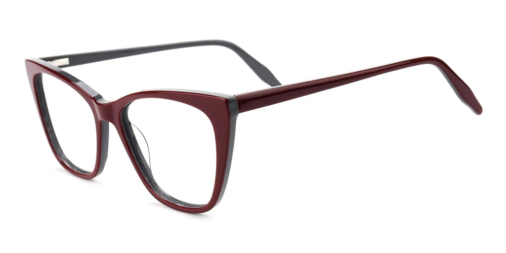 Eastchester Cat Eye Prescription Glasses Red - Spring Hinge