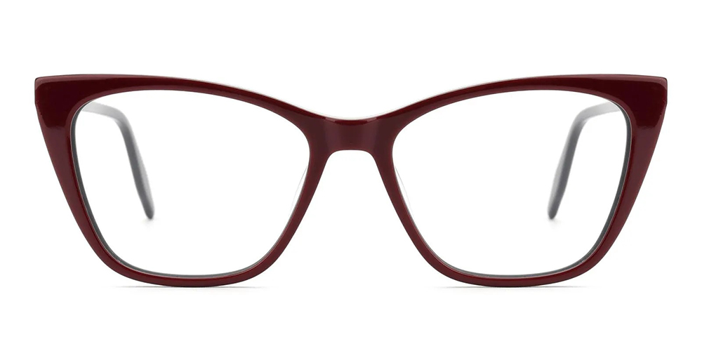 Eastchester Cat Eye Prescription Glasses Red - Spring Hinge
