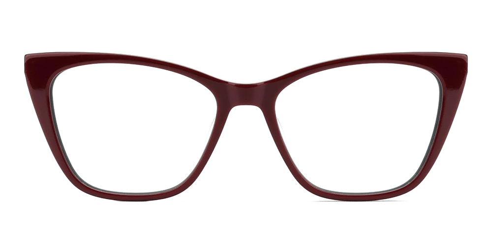 Eastchester Cat Eye Prescription Glasses Red - Spring Hinge