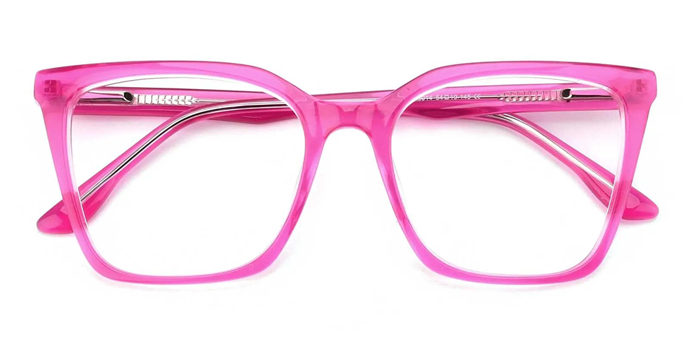 Sayville Cat Eye Prescription Glasses Pink Acetate - Spring Hinge
