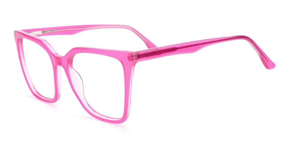 Sayville Cat Eye Prescription Glasses Pink Acetate - Spring Hinge
