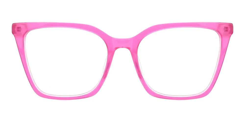 Sayville Cat Eye Prescription Glasses Pink Acetate - Spring Hinge