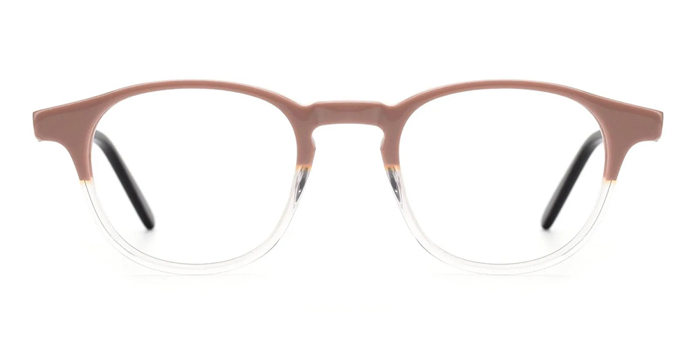 Farmingville Prescription Glasses Pink Acetate - Spring Hinge