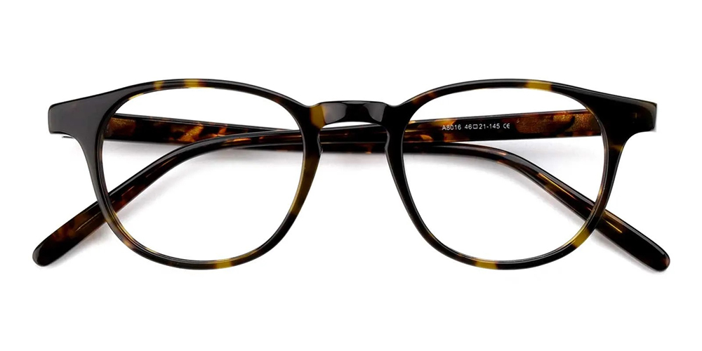 Farmingville Prescription Glasses Tortoise Acetate - Spring Hinge