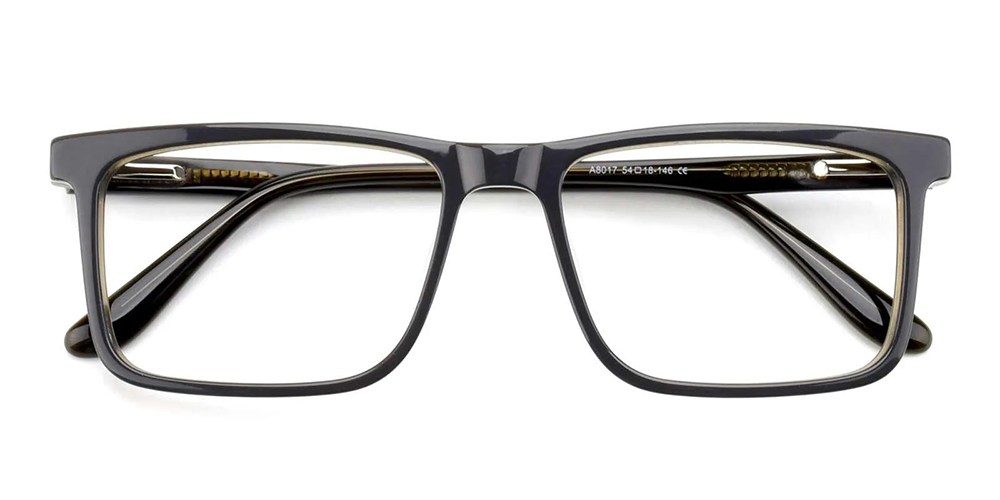 Mastic Prescription Glasses Black Acetate - Spring Hinge