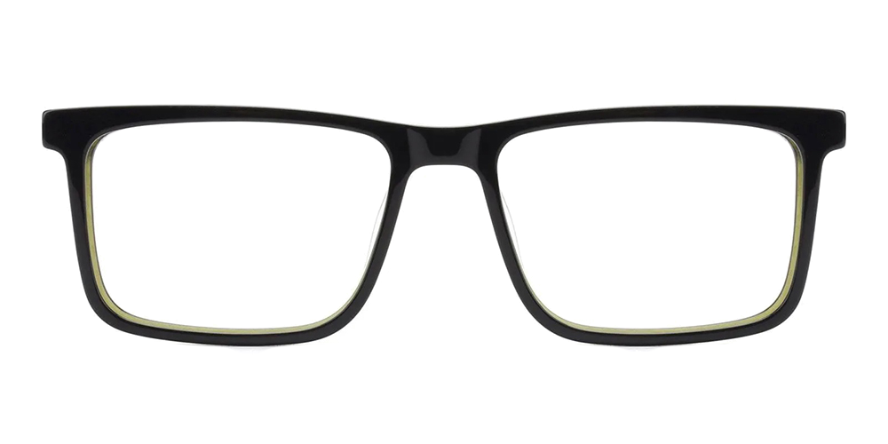 Mastic Prescription Glasses Black Acetate - Spring Hinge