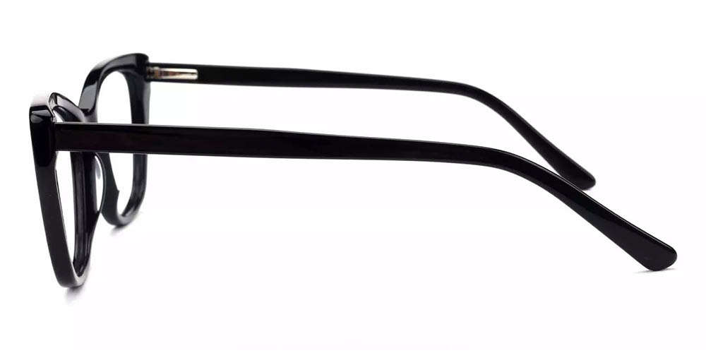 A910 Cat Eye Prescription Glasses Black