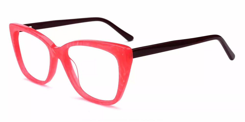 A910 Cat Eye Prescription Glasses Pink