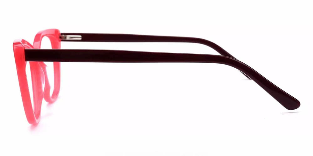 A910 Cat Eye Prescription Glasses Pink
