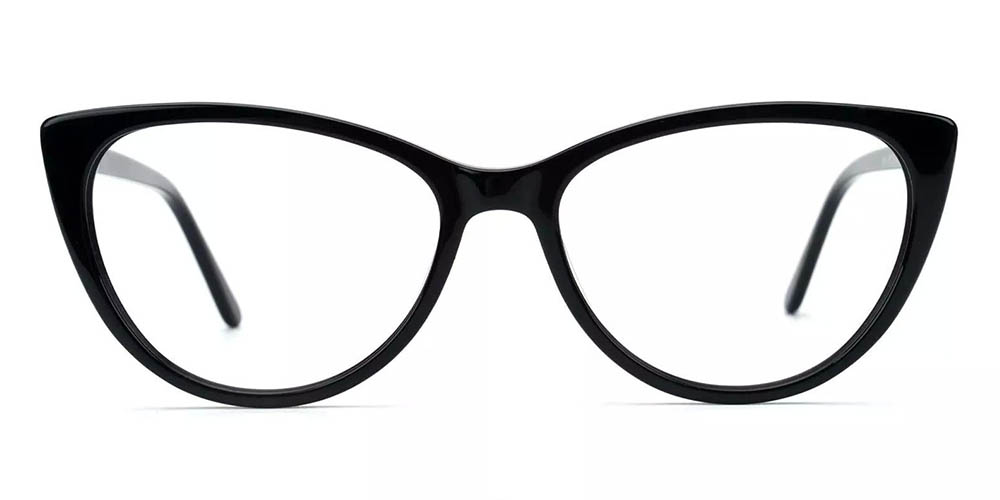 A961 Cat Eye Prescription Glasses Black