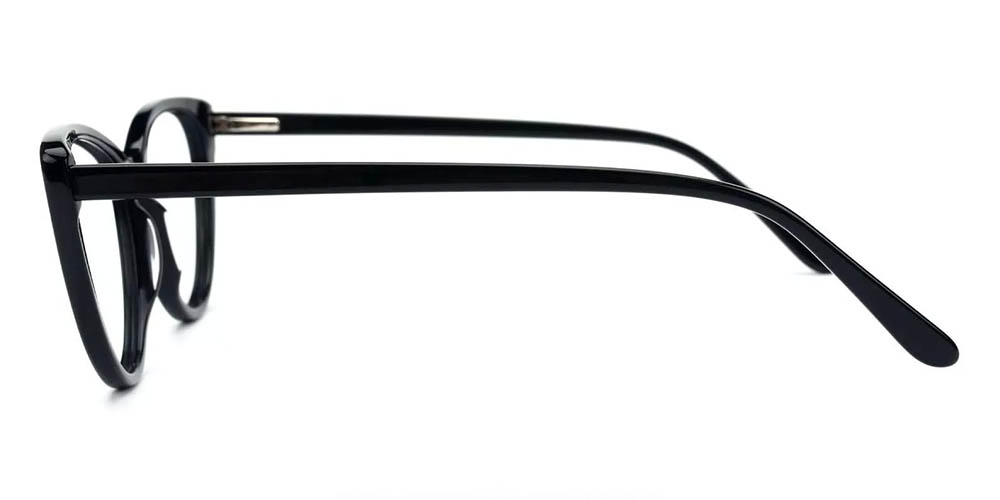 A961 Cat Eye Prescription Glasses Black