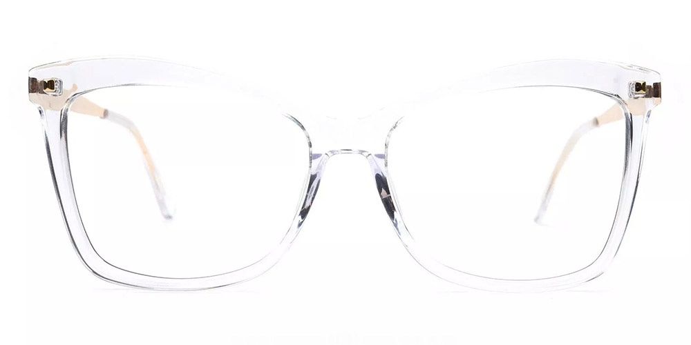 CAT012 Cat Eye Prescription Glasses Clear
