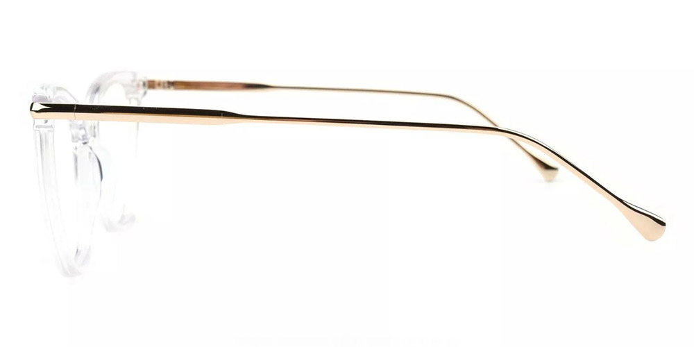 CAT013 Cat Eye Prescription Glasses Clear