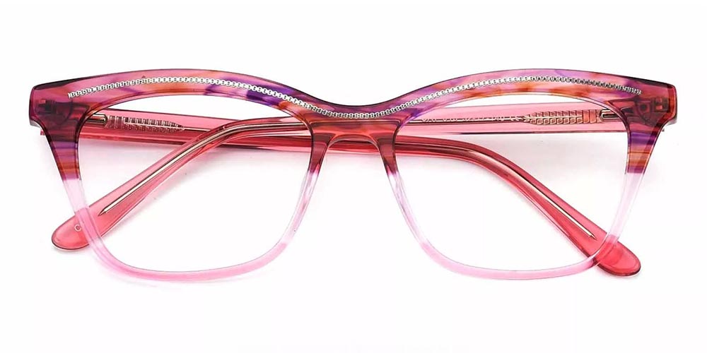 CAT015 Cat Eye Prescription Glasses Red