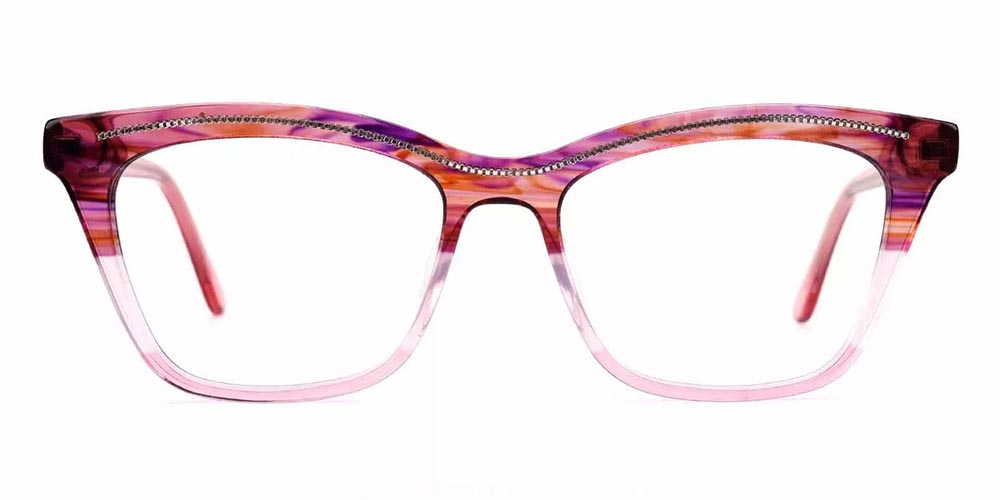 CAT015 Cat Eye Prescription Glasses Red