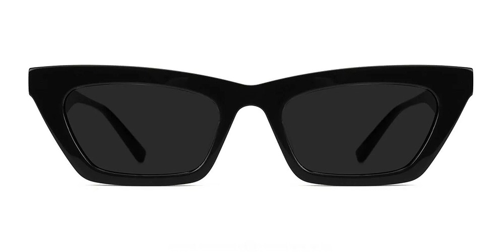 Millville Cat Eye Prescription Sunglasses Black