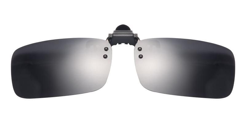 Severus Black Polarized Clip-On