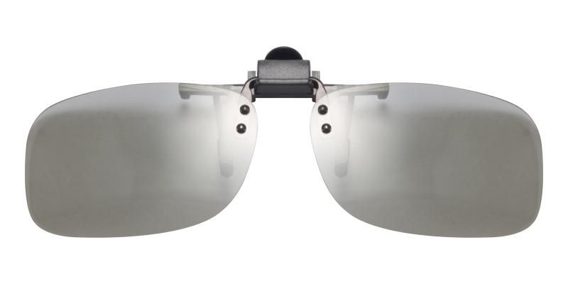 Trajan Gray Polarized Clip-On