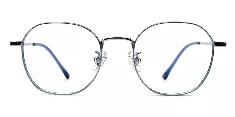 D62251 Titanium Prescription Glasses Silver
