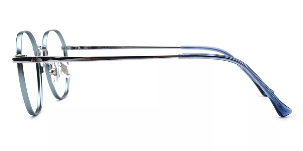 D62251 Titanium Prescription Glasses Silver