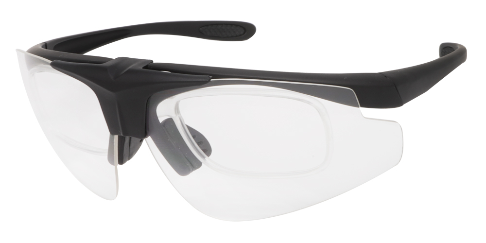Buffalo Rx Safety Sports Glasses Black - Rx Inserts