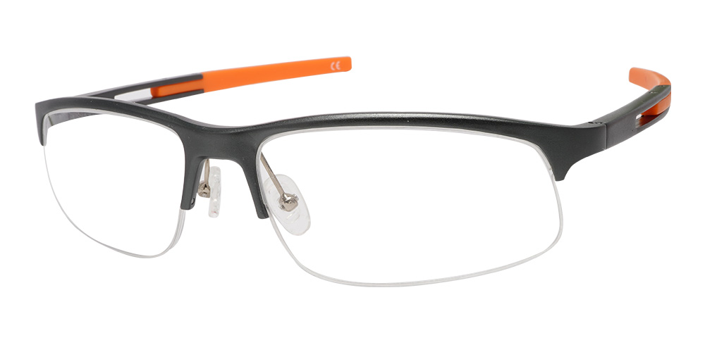 Lehi Prescription Sports & Safety Glasses Gun Metal