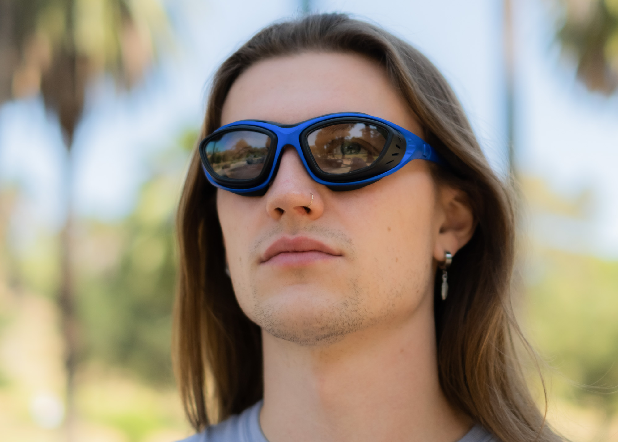 Fulton Sports Safety Goggles Blue - ANSI and CSA Certified 