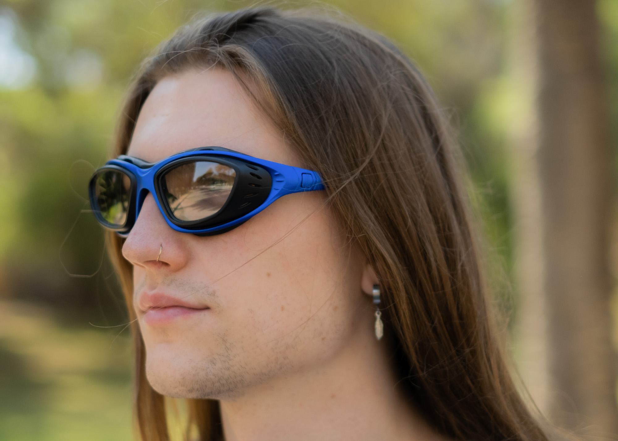 Fulton Sports Safety Goggles Blue - ANSI and CSA Certified 